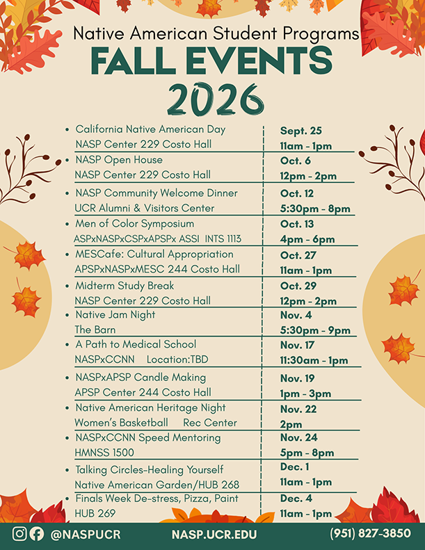 2026 Fall Events