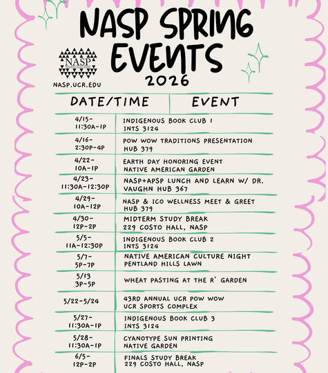 2026 NASP spring events