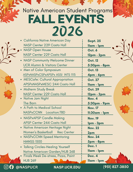 2026 Fall Events